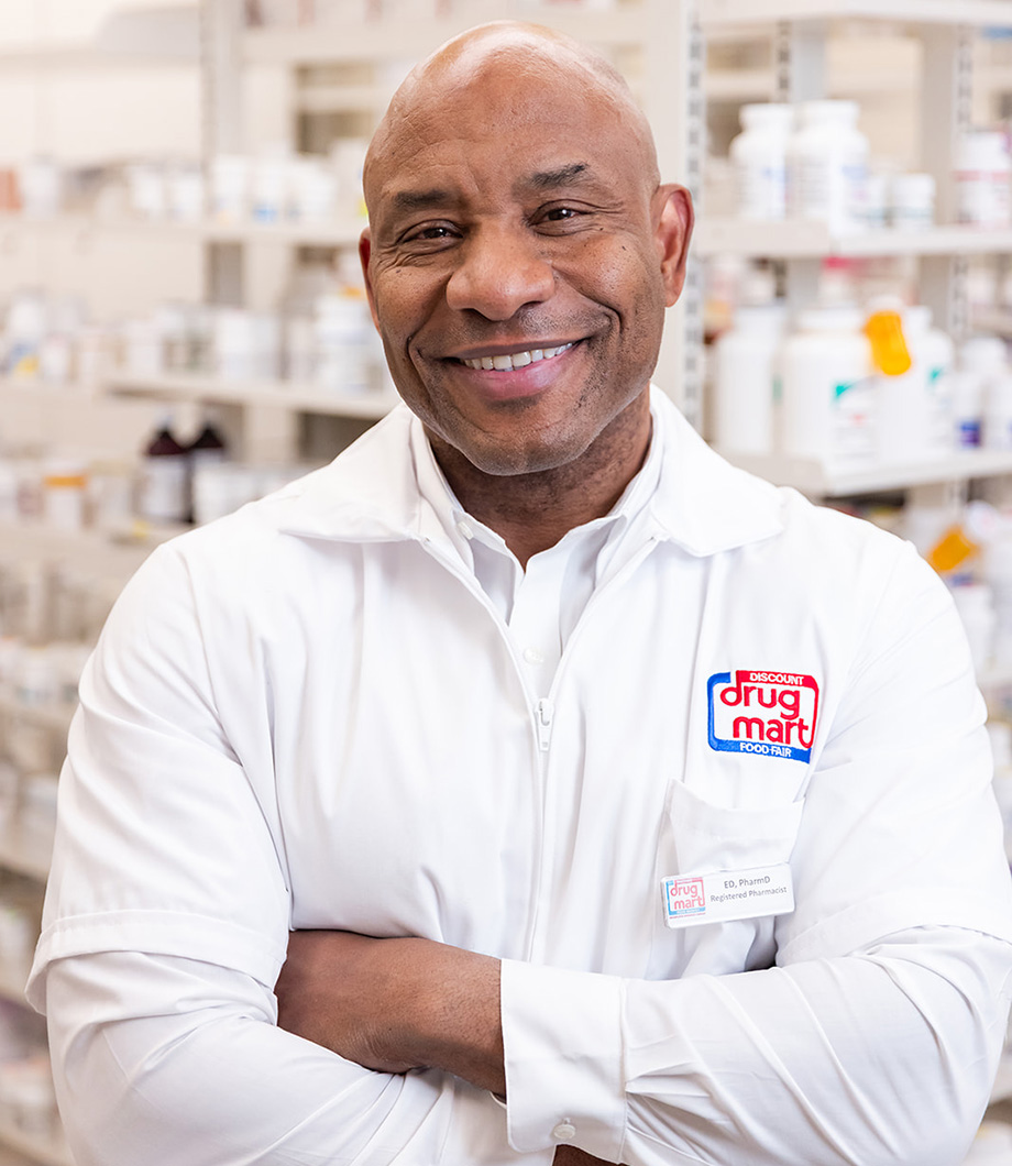 pharmacist ed at discount drug mart